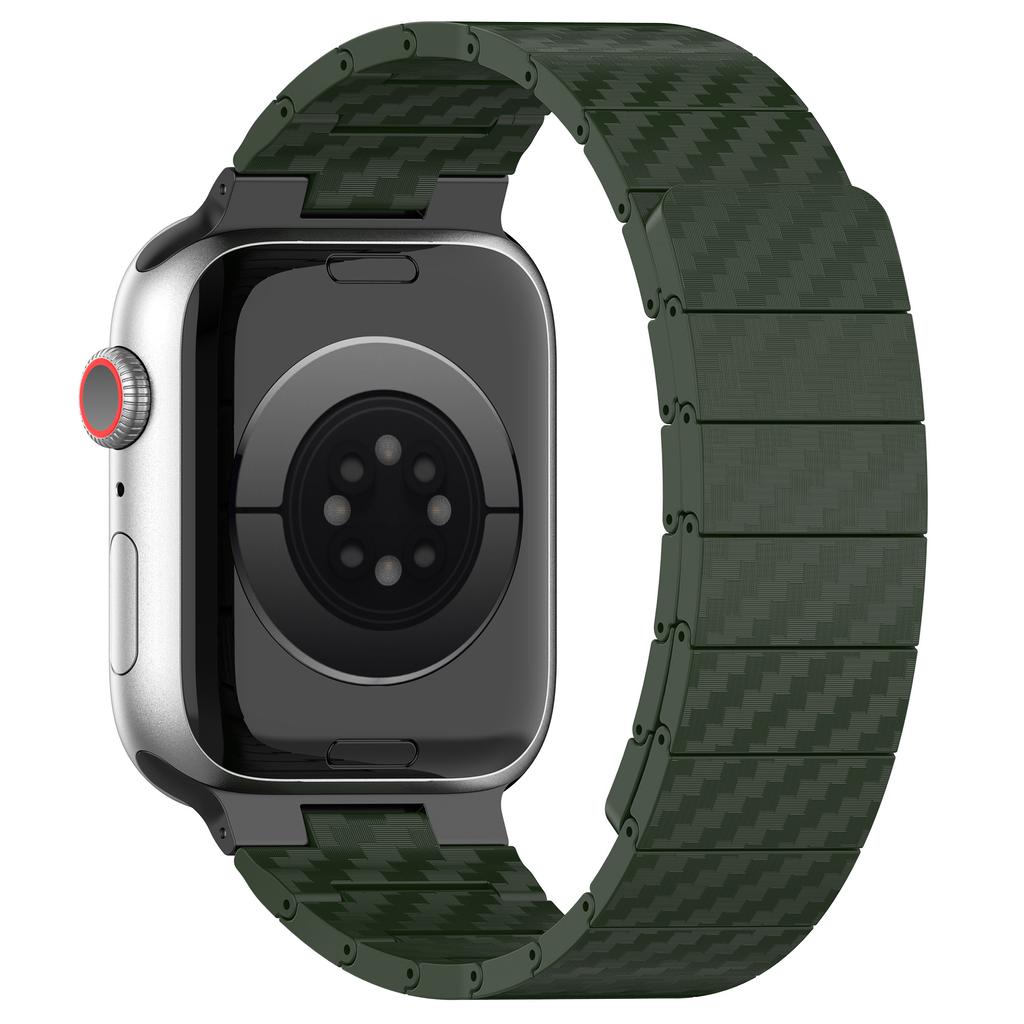 KALEBOL KLB-XWCX-001 Magnetisches PC-Uhrenarmband für Apple Watch Serie 10 42mm/9 8 7 41mm/SE (2023) SE (2022) SE 6 5 4 40mm/3 2 1 38mm