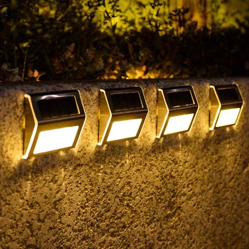 Solar Lamp Outdoor LED Lights IP65 Waterproof Wall Lamp for Garden Balcony Yard Street Patio Decor Lighting Clearance
