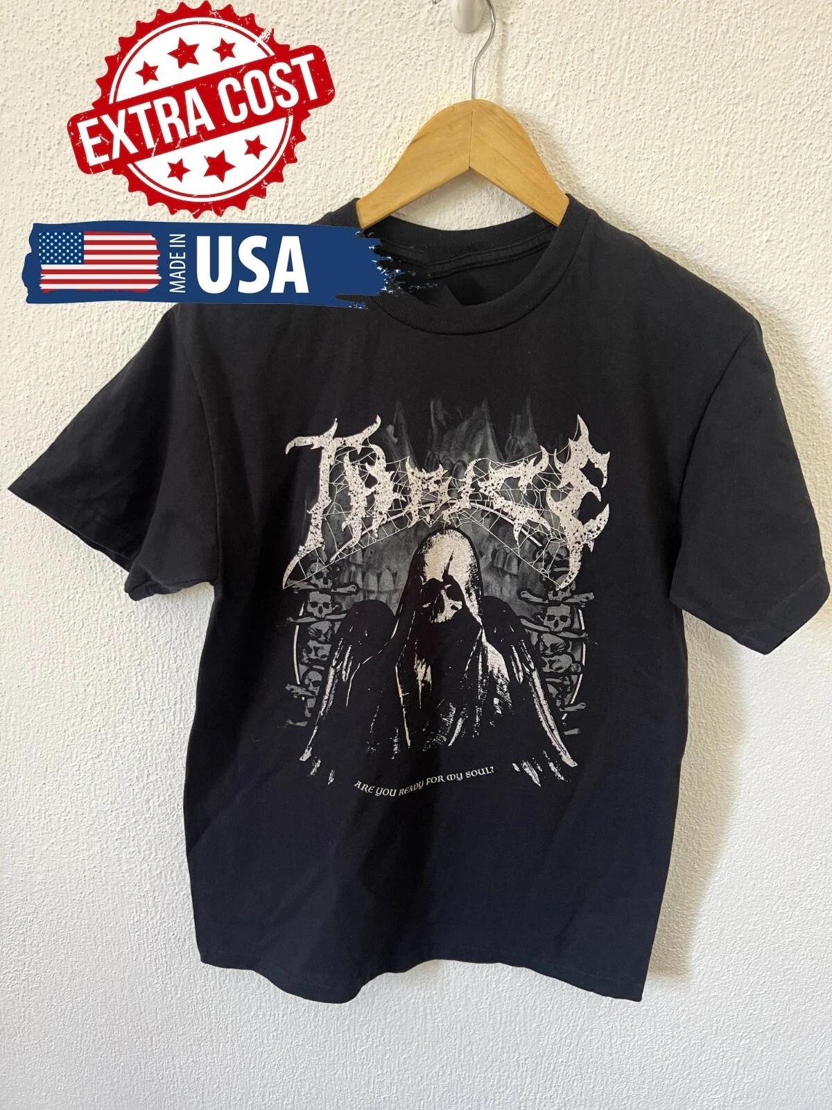 Vintage Thrice T-Shirt Black Graphic Band Unisex All Size NT155 FREE SHIPPING S