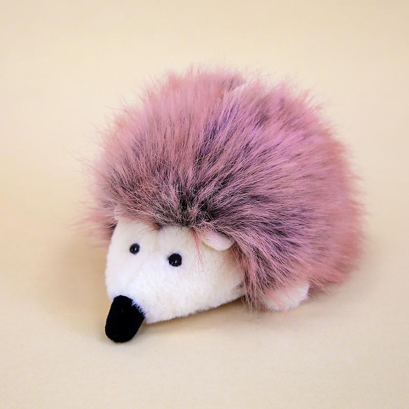 Creative Hedgehog Plush Toy Keychain With Realistic Animal Design For Gift And Decoration