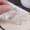 3 Buc Dollhouse Miniatural Mancare Suc De Lămâie Cană Pentru Mobilier Dollhouse