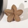 Matte Flower Claw Clips Women Hair Claws Floral Cute Hair Accessories Hair Clips For Girls Sweet Clamp Barrettes