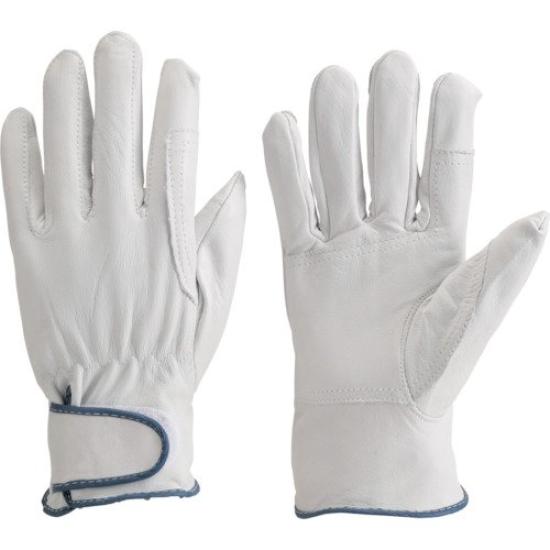 TRUSCO Genuine Cowhide Size 2 Pairs Ranger-Style Gloves, Leather, L, JK-18-L, (Case Sale)