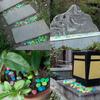 200pcs Glow Stones, Green Luminous Pebbles, Decorative Stones at Night for Outdoor Garden Aquarium