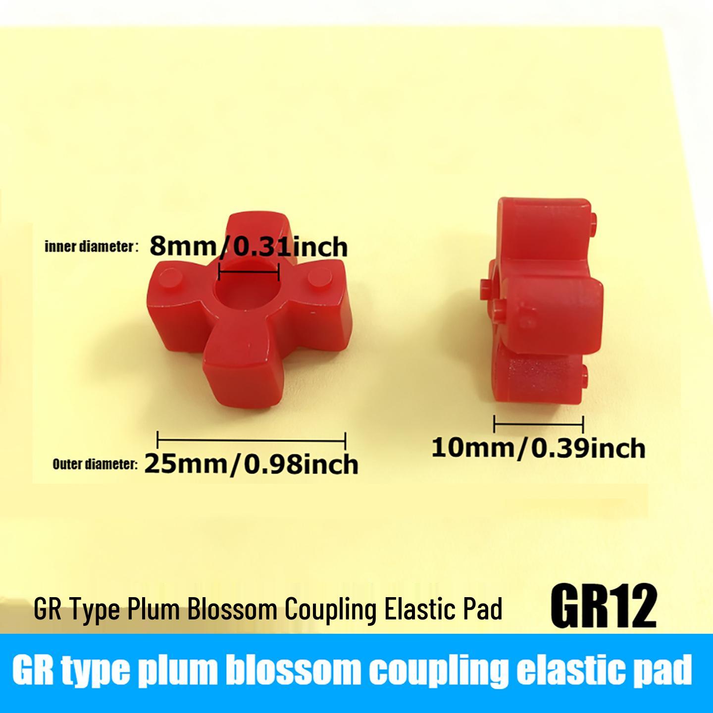 

Cross GR Aluminum Alloy Coupling with Elastomeric Plum Blossom Pad for Shock Absorption