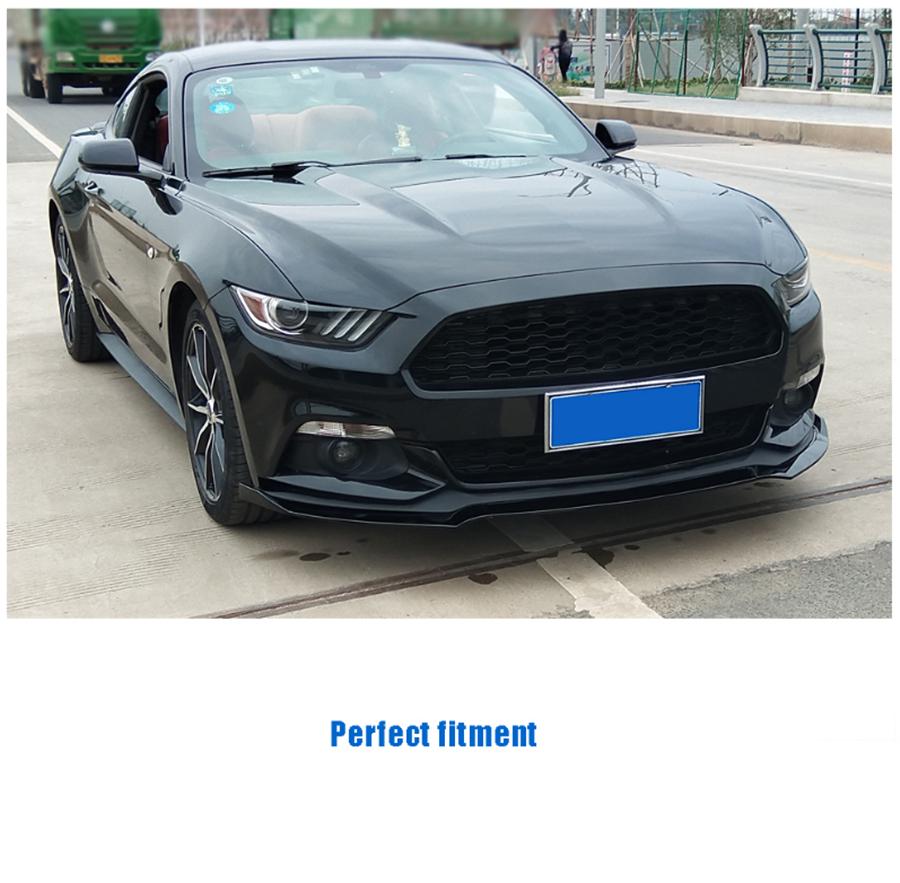 Front Lip Chin Bumper Body Kits For Ford For Mustang 2015-2017