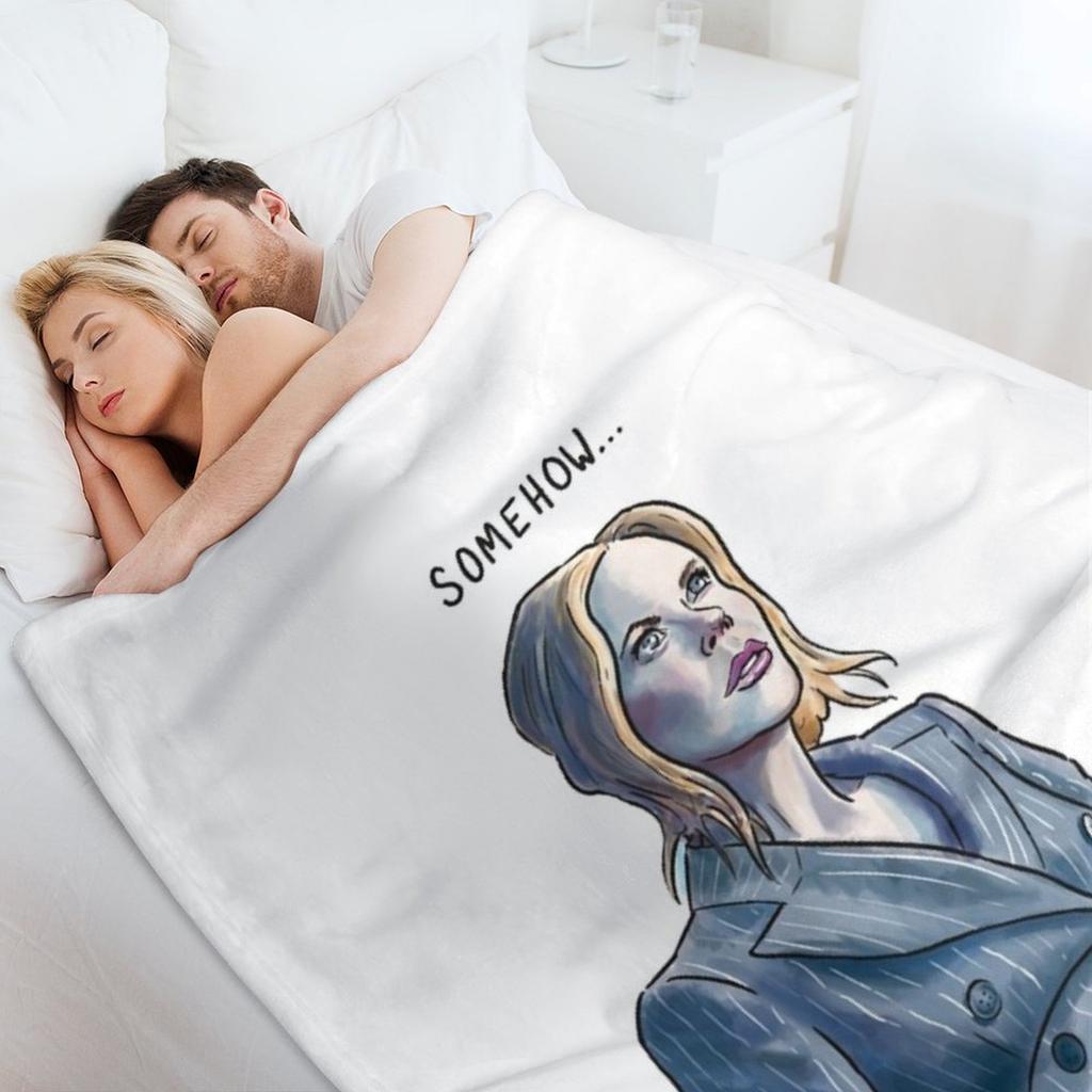 Nicole Kidman at AMC Throw Blanket warm winter Soft Custom Personalized Gift Blankets