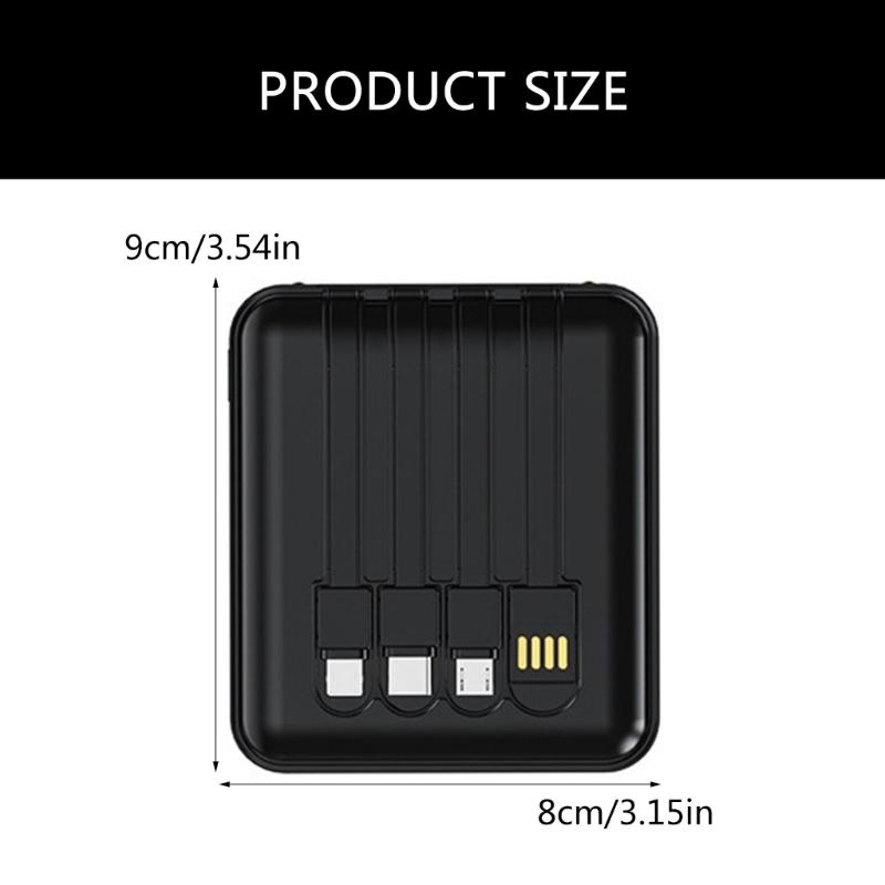 Portable 18650 Battery Storage Box with Fast Charging Function 18650 Battery Box, Quick Charging Power Banks Enclosure