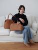 Reframe Ople Leather Shoulder Bag Series Large Camel