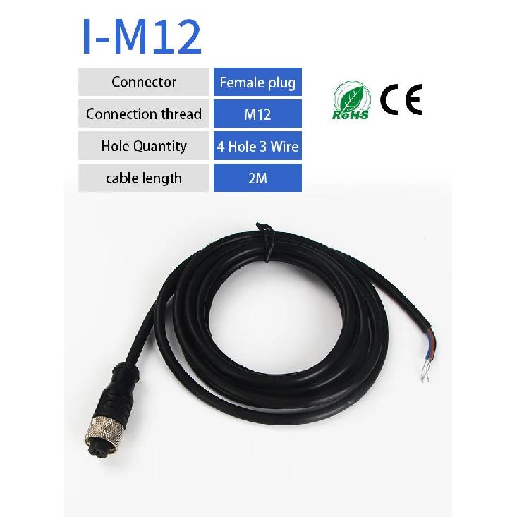 GTRIC M18 Inductive Proximity Switch Sensor Connector M12 4Pins Pluggable Series Distance 5mm 8mm NPN PNP 10-30V DC Non-Flush