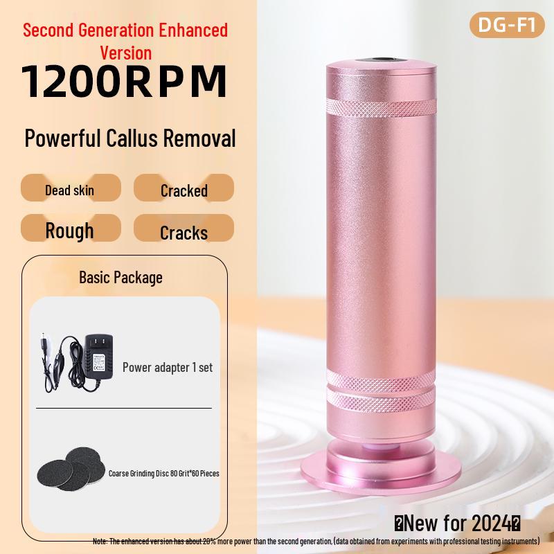 Powerful Electric Foot Grinder & Callus Remover – Pedicure Tool for Smooth Heels