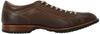Leather Sneakers for Cm [Regal] Lace-up Men, Brown, 25.0