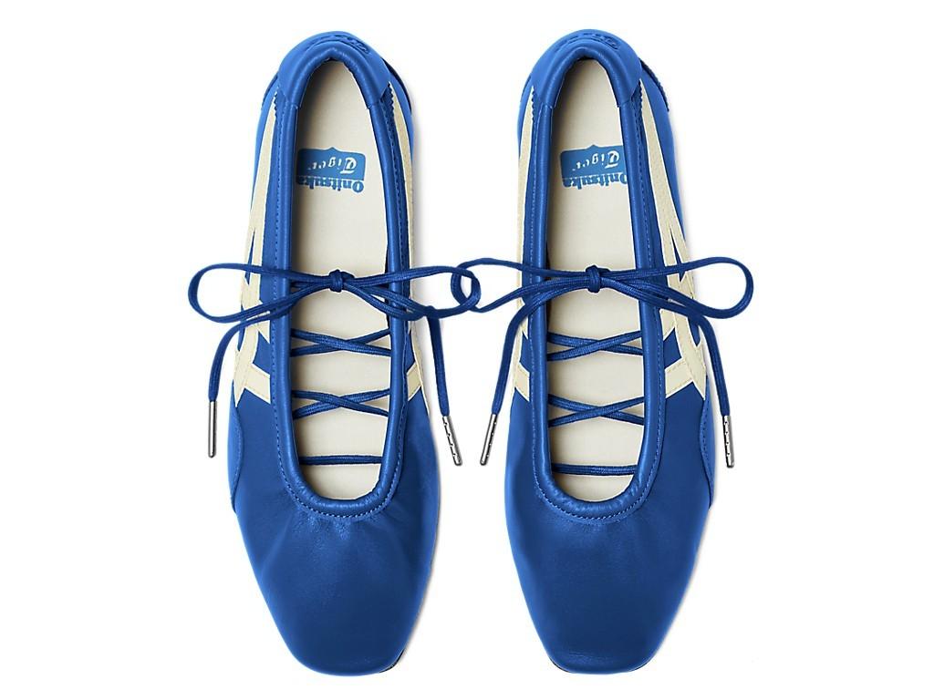 1182A704-400 Onitsuka Tiger Donna Gymnarina Blu Scintillante/Crema (Da donna)