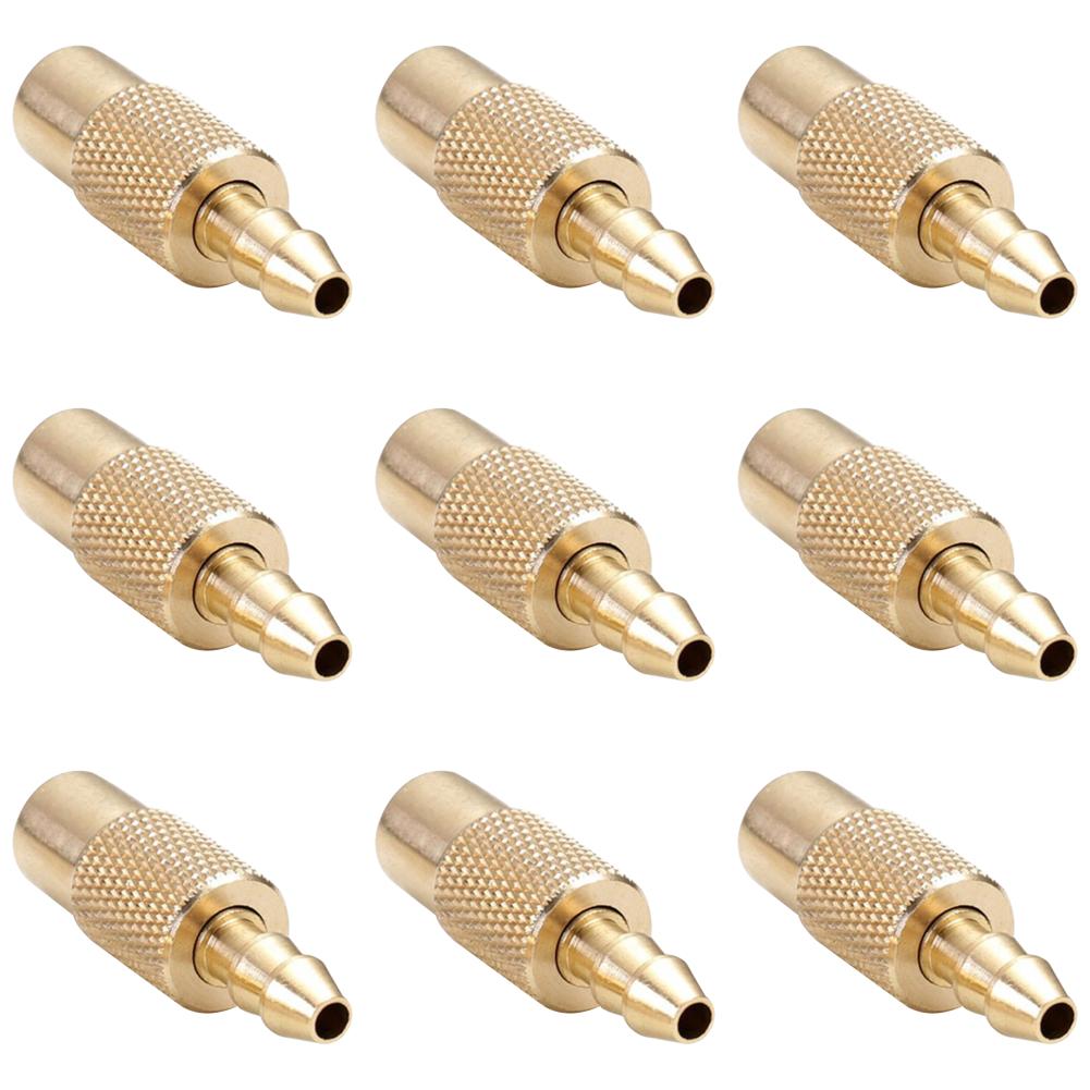 

6UK Portable Brass Car Truck Tire Inflator Valve Connector Clamp Joint Adapter