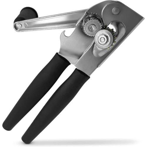 NexPon Commercial Can Opener, Manual, Heavy-Duty, Hand-Crank Can Opener, Large Can Opener, Easy To Open Large Cans, Swing Grip Design, Comfortable Cra