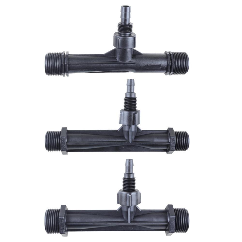 Male Thread Venturi Fertilizer Injector 1/2" 3/4" 1" Irrigation Drip Device Water Tube Emitter
