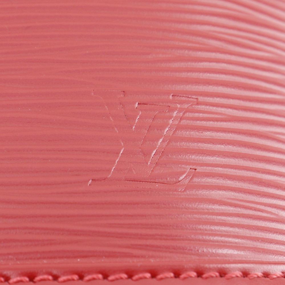 LOUIS VUITTON Alma BB Handbag M41160 2WAYShoulder Red Epi Leather Women Used