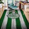 Celtic Football Club Crest Office Rug Chair Mat, Game Carpet, Suitable for Front Door, Bedroom, Living Room, Desk, Holiday Gift