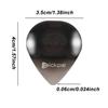 Guitar Picks 1 Pcs with High-Sensitivity LED Light Musical Instrument Glowing Plectrum Non-Slip for Bass Electric Guitarists