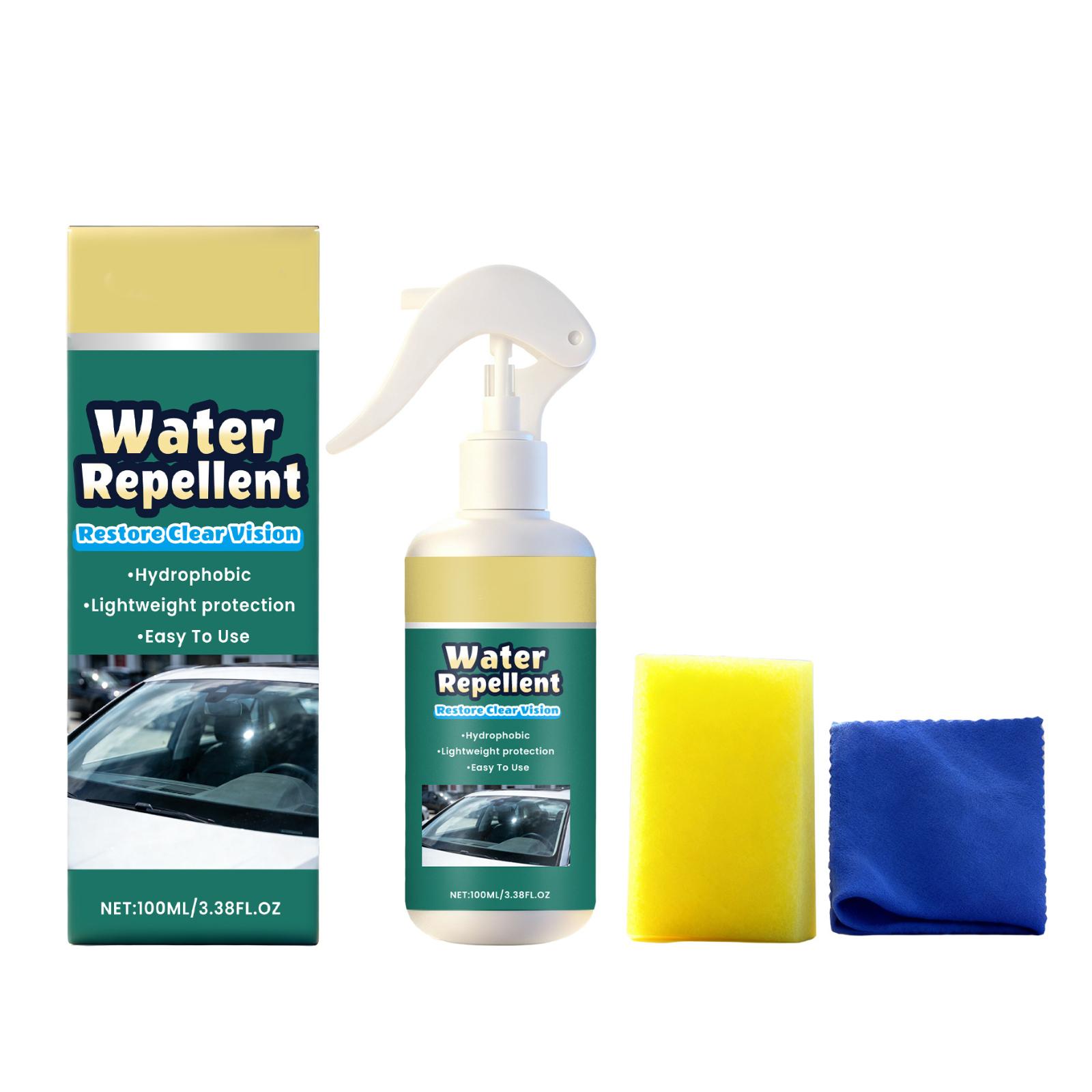Car Window Glass Cleaning And Decontamination Spray Set (100ml) one size