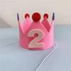 Daisy Felt Crown Hat for Children's First Birthday Party