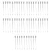 50PCS Slot Board Hook 20cm 3.3mm Aluminum Alloy Slat Wall Hanging Hook for Home Shopping Mall