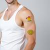 108 Pezzi Tatuaggi Temporanei Adesivi Cartoon Impermeabili Lunga Durata Adesivi per Corpo Adesivi Limone Per Uomini