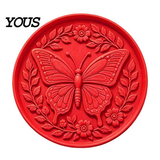 Concrete Casting Molds Silicone Stepping Stone Mold, Hummingbird/Squirrel/Turtle/Owl/Fox/Butterfly/Frog Paver Molds, Reusable Easy DIY Project