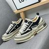 Multi functional canvas shoes for spring and summer, comfortable, thick soled, wear-resistant, casual board shoes