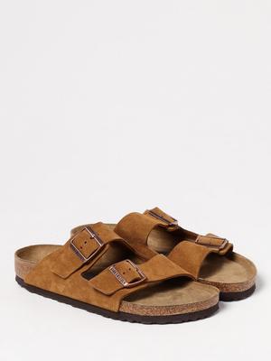 Sandals Brown Suede Arizona Slide