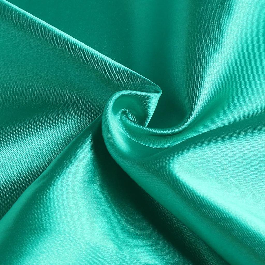 Toray Ral Satin 92cm Wide x 10m Cut Halloween Cosplay 35 Colors Craft Supplies Fabric, Green, A8000-178-10M, Material, Polyester, Available,