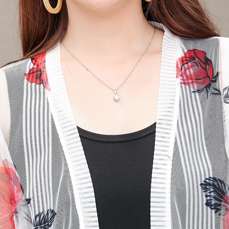 WTEMPO Women's O-neck Spring Summer Casual Thin Breathable Cardigans Female Casual Versatile Sunscreen Shawls Coats