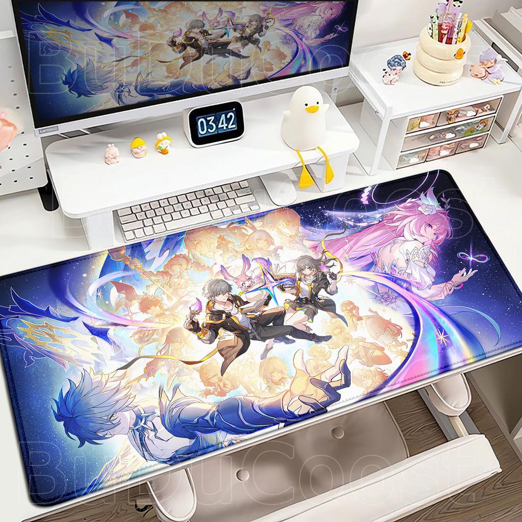 Cute Anime Mouse Mat Castorice Evernight Cyrene Mouse Pad Honkai Star Rail Gaming Mousepad Computer Keyboard Pc Laptop Desk Mat