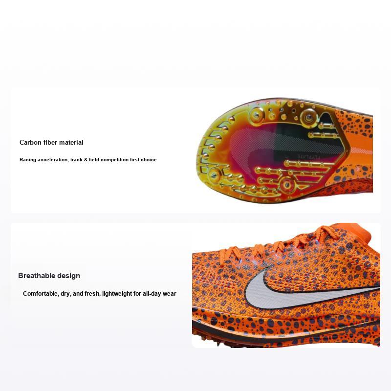 Кроссовки унисекс Nike ZoomX Dragonfly 2 Elite Electric Pack оранжевые многоцветные FZ9317-900 39