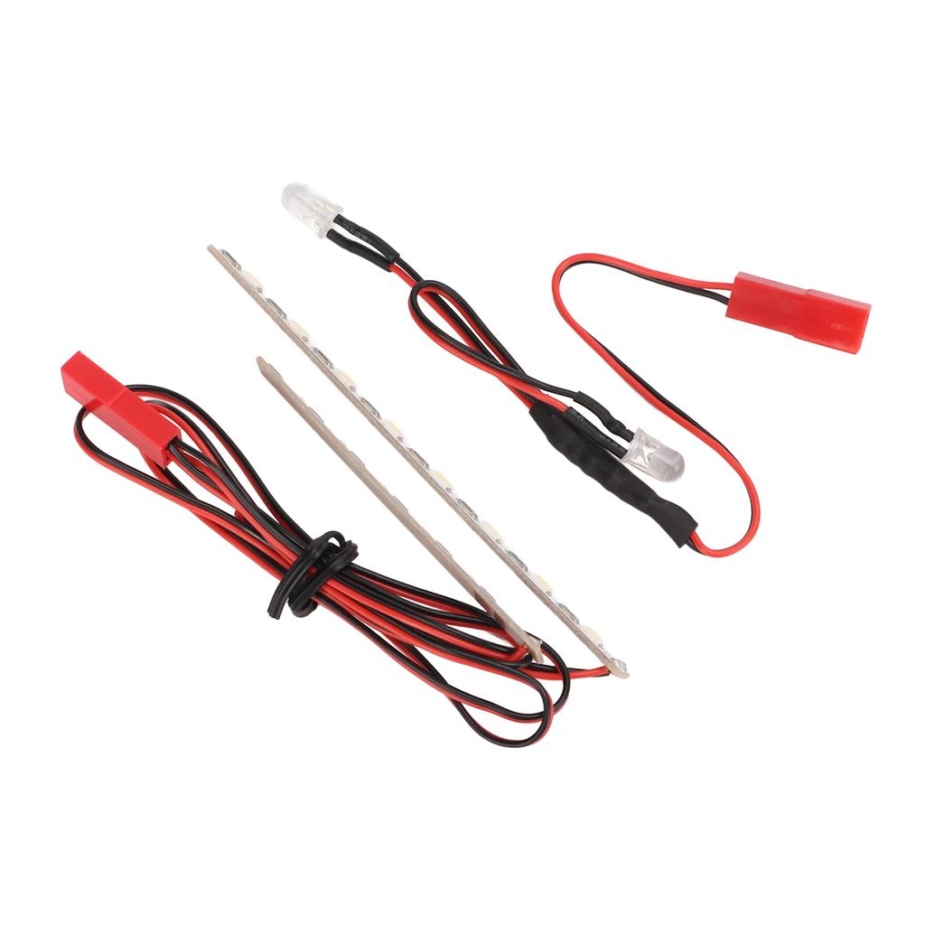 RC Front and Rear Light Bar for ZD Racing 110 RC Car with Headlamp Full Light Wear Resistant RC