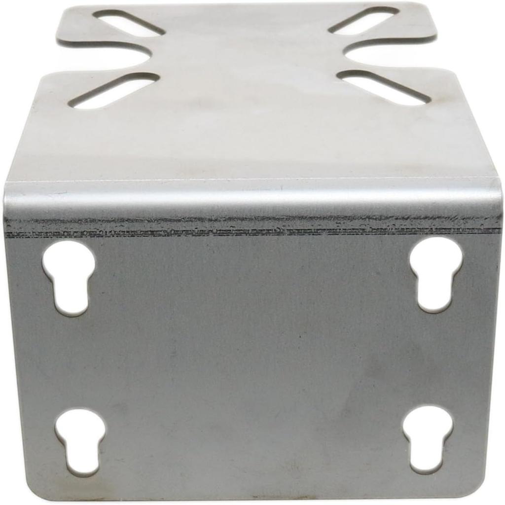 Stainless Steel Water Filter Housing Bracket for Wall Pole Panel Mounting, Left-to-Right Right-to-Left Flow Directions, One