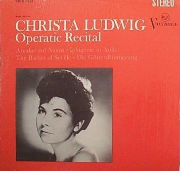 

LP Record CHRISTA LUDWIG - Operatic Recital VICS1241 RCA Victrola 1967 US Classical Used