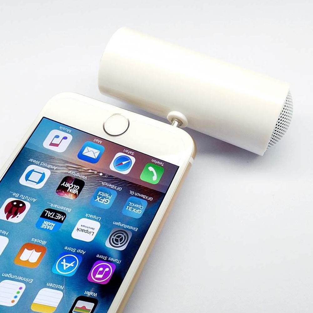 Mini Speaker with 3.5mm Standard Connector Clear Loud Sound Decent Bass Clear Loud Soundbar for Mobilephone Tablet PC