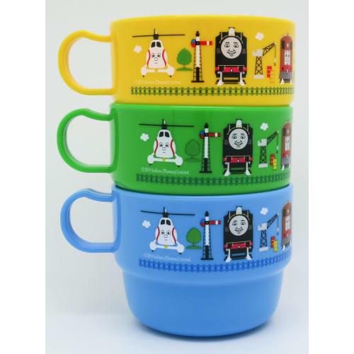 OSK Thomas the Tank Engine PT-6 230ml Cups (Set of 3)