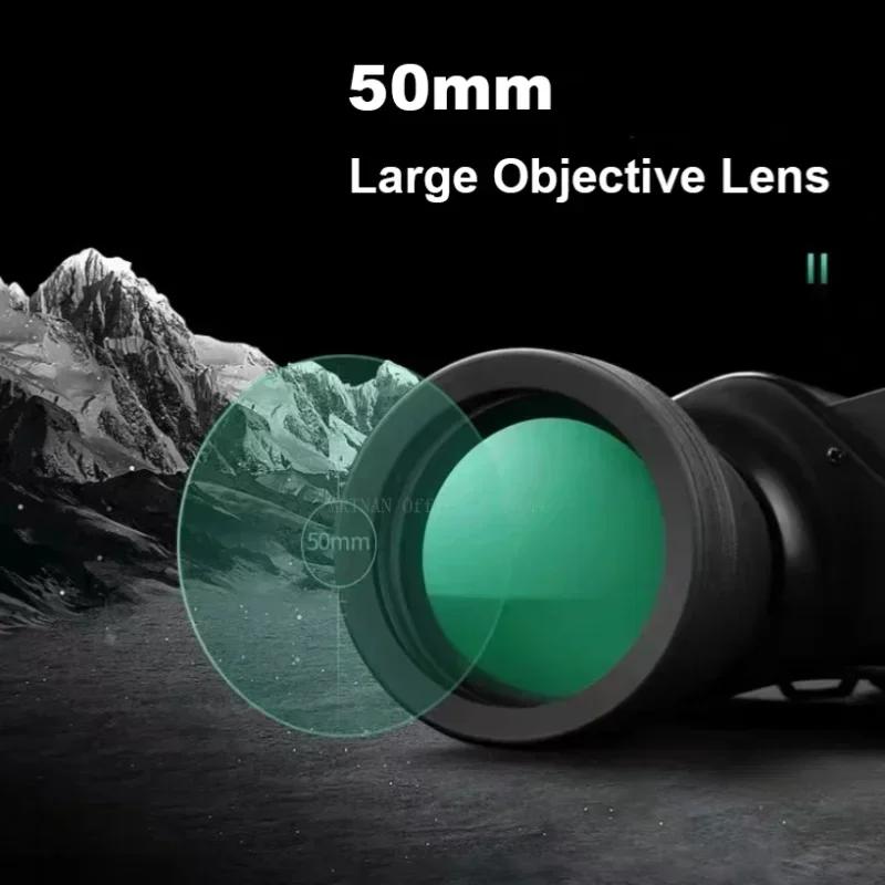 Professional Binoculars 20x50 Zoom Telescope HD Prism Glass Lens For Hunting Outdoor Camping Bird HD Watching Sports Concerts