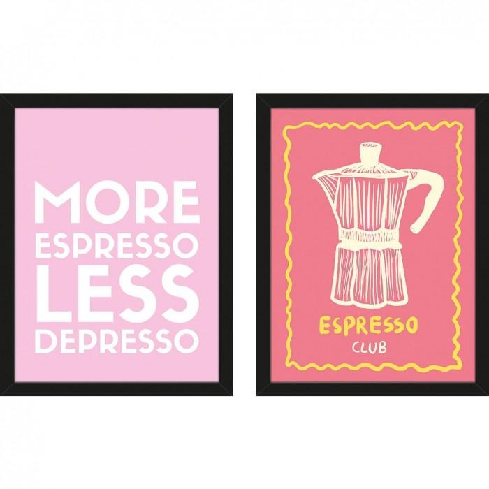 Athene Fritsch X Studio Dolci Espresso Club Framed Print