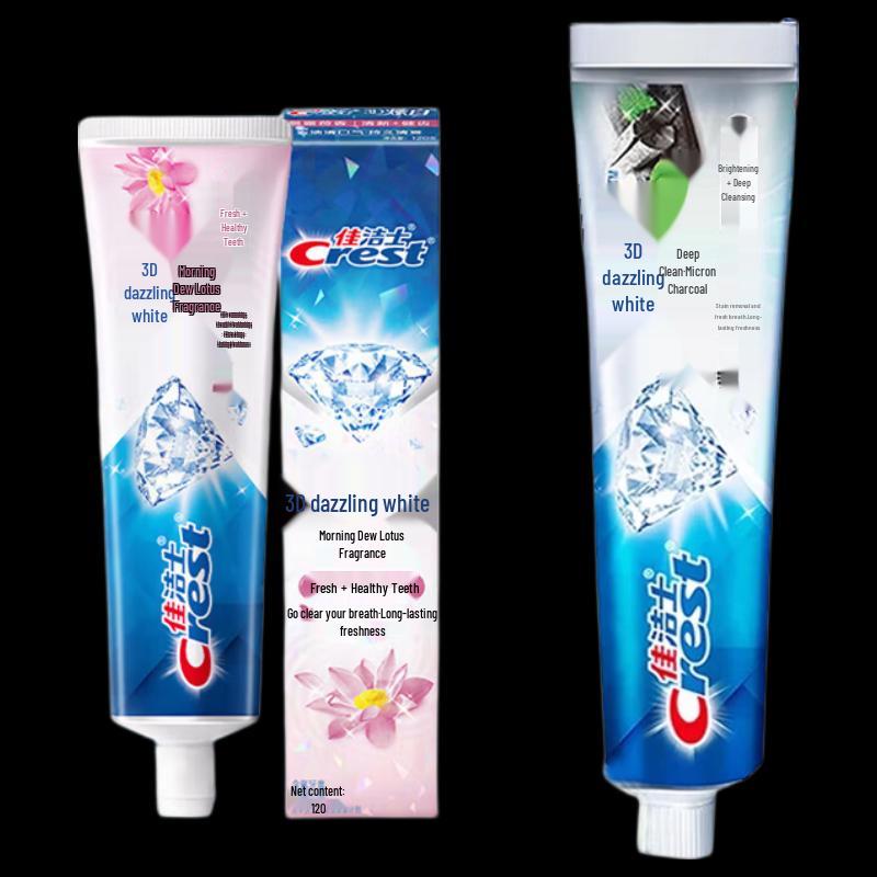 Crest 3D White Toothpaste Combo Pack