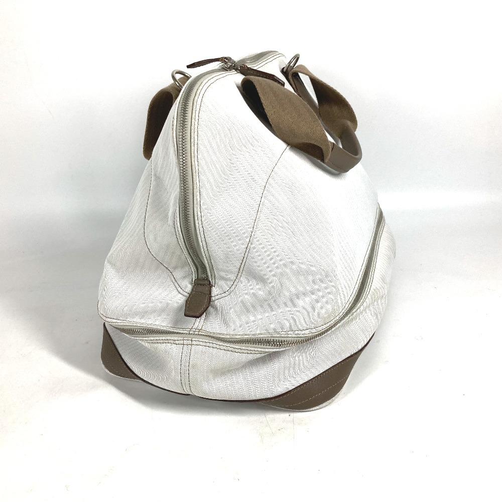 HERMES Sac de Golf 40 Bags Golf Bags Hand Bag Beige/White