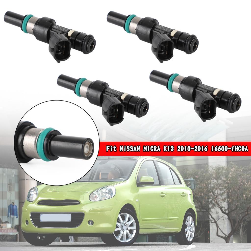 4PCS Fuel Injectors FBY11H0 FBY1010 Fit for NISSAN MICRA K13 2010-2016 16600-1HC0A