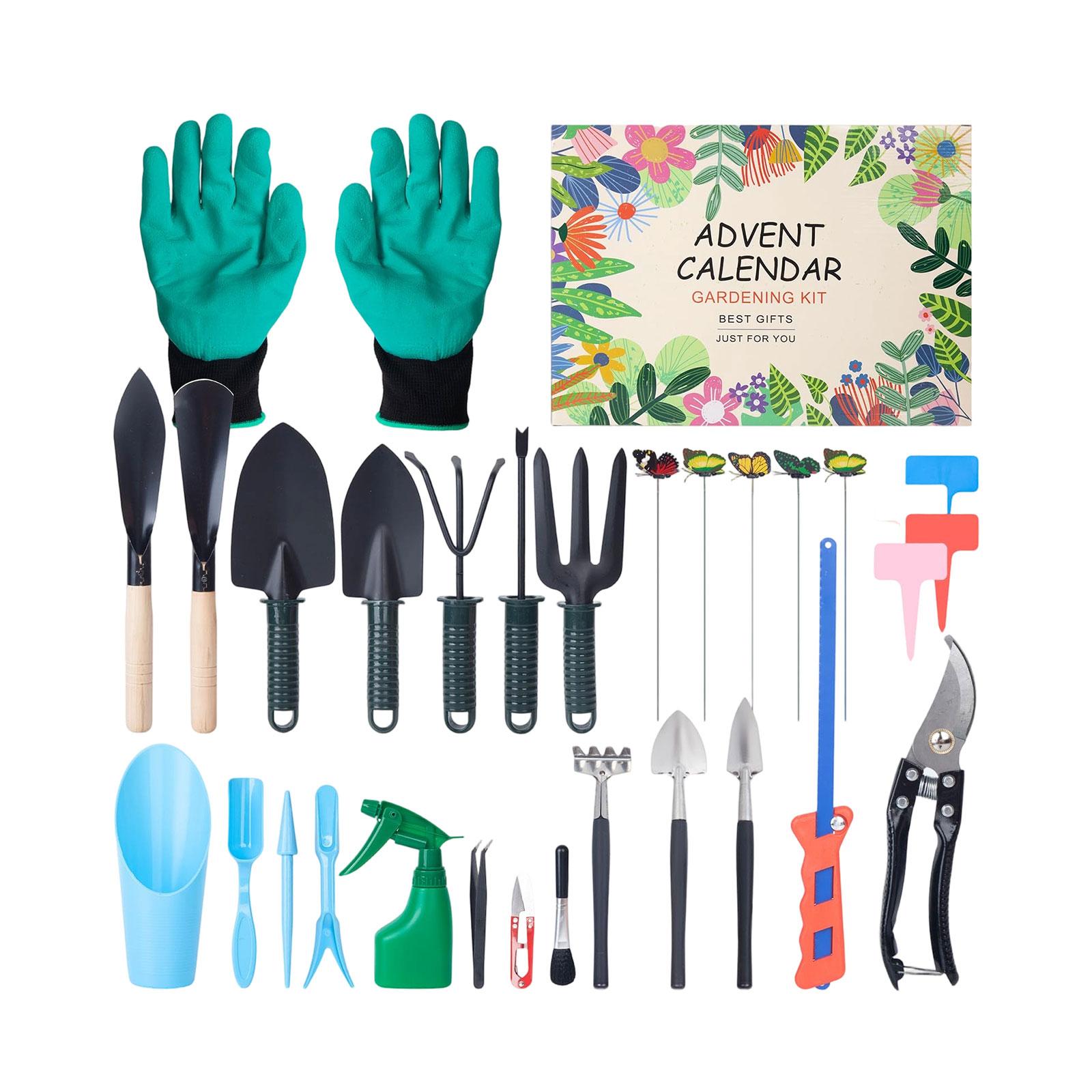 

Dvent Calendar For Adult Garden Set Tools For Pruning Gardens Christmas Gifts One Size