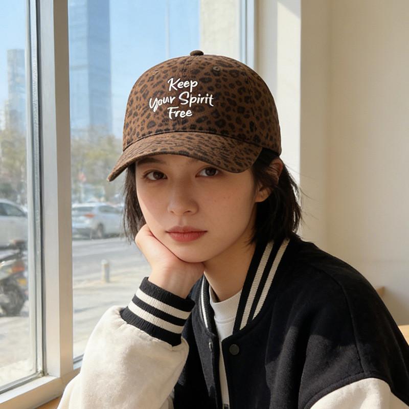 Denim Baseball Cap Women Casual Sun Protection Embroidered Letter For Spring Summer Autumn