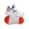 Anta Kids Synthetic Leather Comfortable Non-Slip Low-Top Walking Shoes Baby Shoes Silver Orange A12430076-1