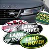 1PC Car Front Radiateor Emblem Badge Sticker Decal Car Accessories For Land Rover Freelander Range Rover Velar Sport Discovery 2 HY4