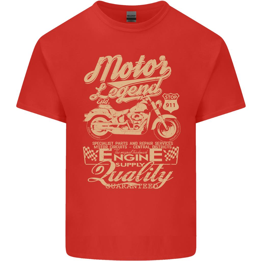 Motor Legend Biker Motorbike Motorcycle Unisexs Light Cotton TShirt