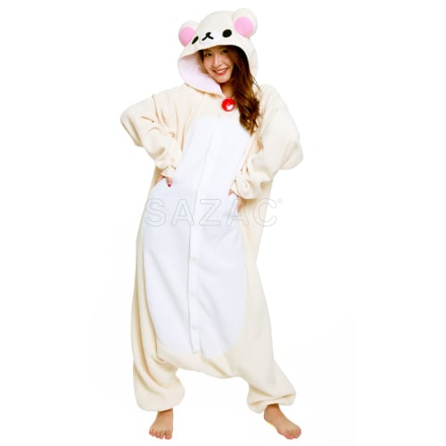 SAZAC Character Fleece Kigurumi Korilakkuma